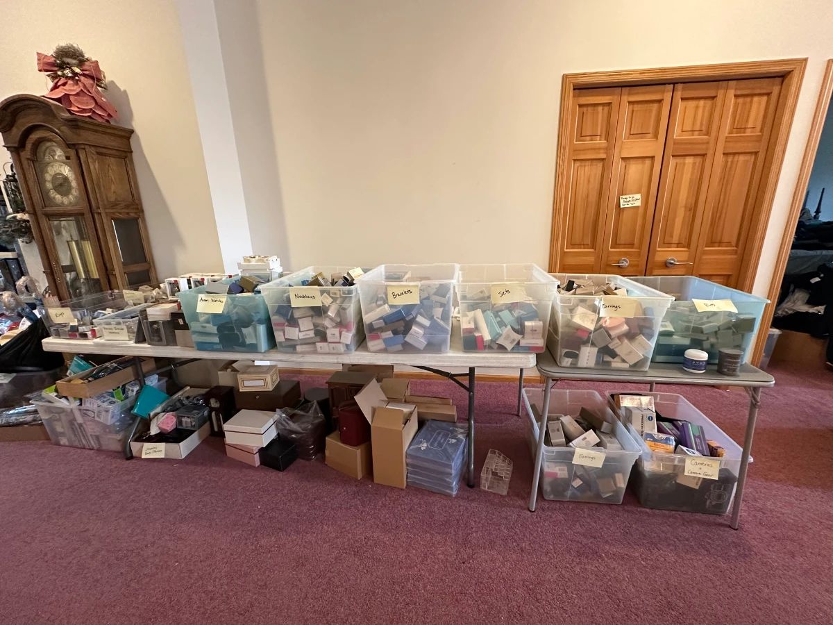 Avon jewelry - earrings, necklaces, rings, pins