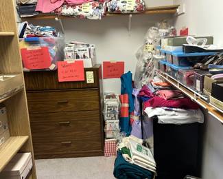 Fabric and sewing supplies