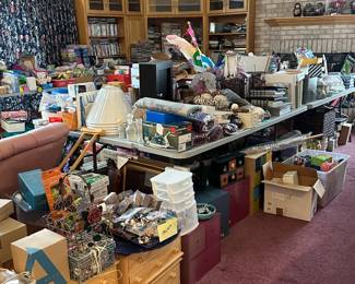 Jewelry boxes, home decor, frames, flowerpots etc.