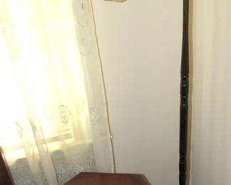 Antique bridge arm floor lamp