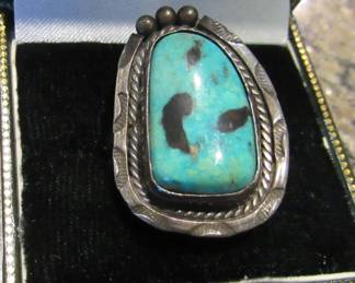 Sterling & turquoise