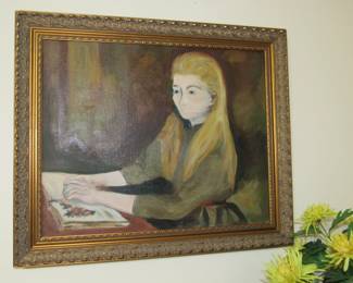 Oil on board