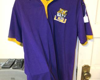 Retro LSU polo