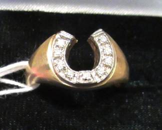 14K & diamonds