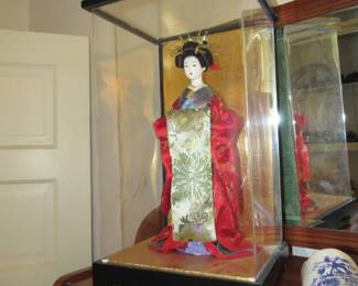 Vintage Geisha in display
