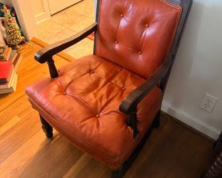 Leather chair 