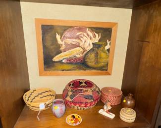 African & Native American baskets