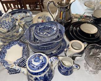 Blue Willow and Flo BLue