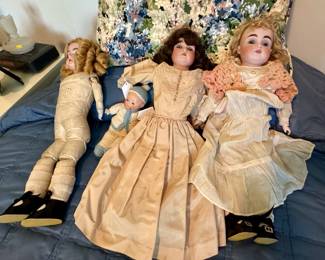 German porcelain dolls