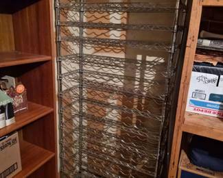 Stainless Steel Wire Wine Rack Holds Up to 108 Bottles