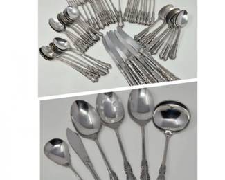 Oneida 'Shelley' Flatware - Service for 8 & Extra Serving Pieces