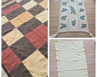 Vintage blankets