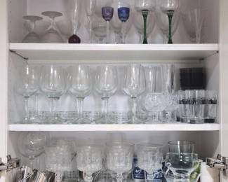 Fishs Eddy Glasses with Crystal Brandy, Champagne Flutes & More