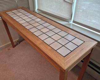 Denmark Tiled Top Entry Table