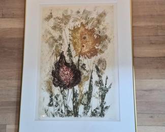 Georges Vial Limited Edition Color Engraving “Le Cantaure” (33/99)