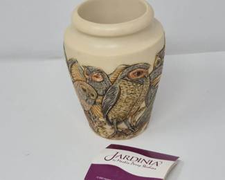 Jardinia “Night Watch” Owl Vase by Harmony Kingdom