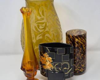 Decorative Vases -Fenton, Rosenthal & More