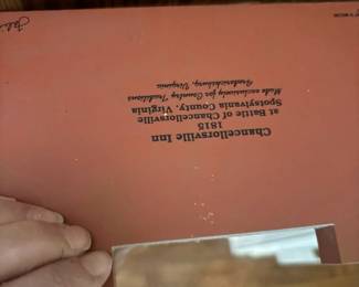 Chancellorsville Inn and Handiwork Tabernacle United Methodist Church Diorama Pieces