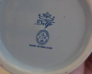 Williamsburg Delft Reproductions Tankard Mug third image