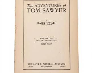 The Adventures of Tom Sawyer by Mark Twain, Illustrated by Peter Hurd fifth image