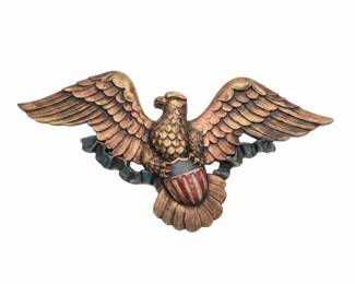 Vintage Syroco Eagle Wall Plaque 