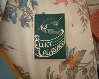 Elliot Lawrence Orchestra Junior Prom Program and Dance Cards