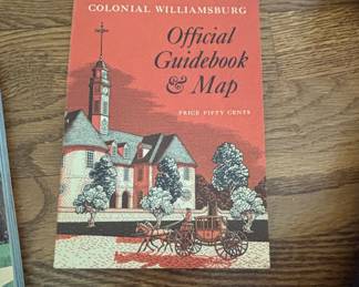 Colonial Williamsburg Official Guidebook  Map