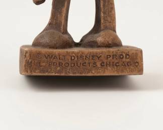 Vintage Walt Disney Productions Pinocchio Figurine  Walt Disney Products Chicago fourth image