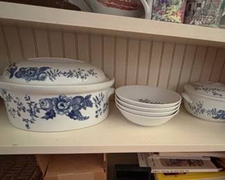 Royal Worcester Rhapsody Casserole Dish and Bowls