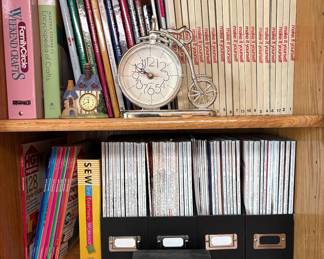 Craft books and magazines