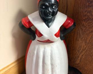 Aunt Jemima cast iron doorstop 