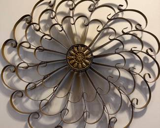 Metal wall decor 