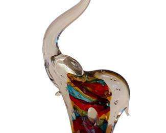 Murano glass elephant 