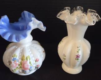 Fenton vases 