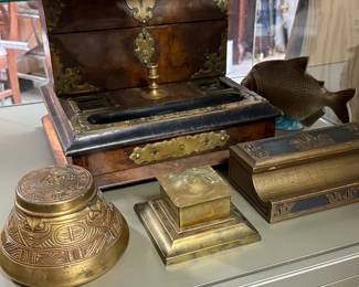Antique Inkwells 