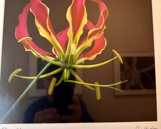 Flame Lily photo signed