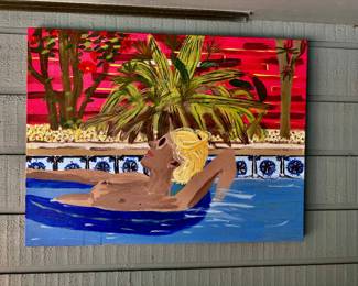 Oil on canvas 