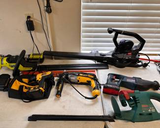 Battery and corded tools 