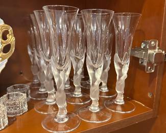 Carl Faberge flutes quantity 12 small