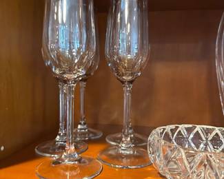 Champagne flutes