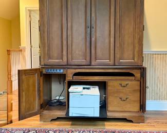 TV and Storage Armoire