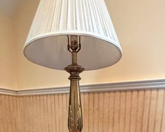 2 Ethen Allen Brass Cactus Lamps