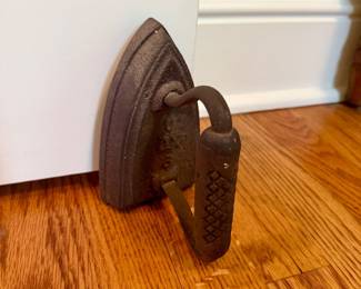 Sad Iron Door Stop