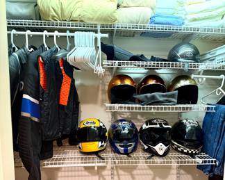 Motorcycle gear and helmets