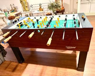 Tornado world, wind, foosball table