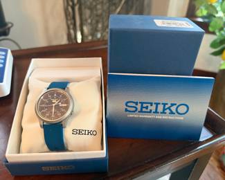 Men's Seiko S Field Watch-Rice Dial 