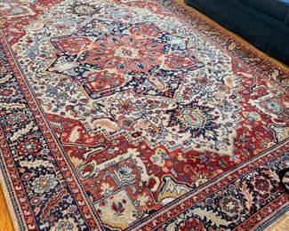 Vint. Kandahar Louis Depoortese Belgian Rug