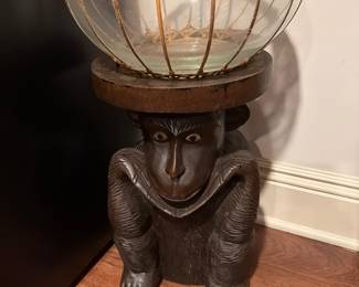 Solid Wood Monkey Terrarium Stand