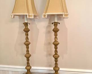 Solid brass candlestick lips