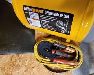 PRESALE $25 CENTRALPNEUMATIC 5GAL PORTABLE AIR TANK 125PSI 1/4 HP